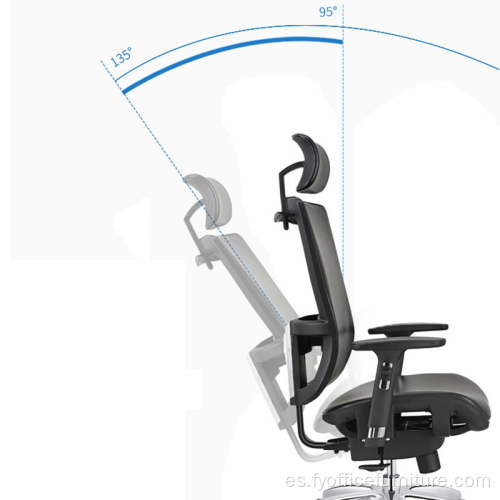 Precio de venta al por mayor Silla de oficina de cuero ejecutiva ergonómica de alta calidad